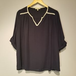 🍂 Faith and Joy Navy Tunic